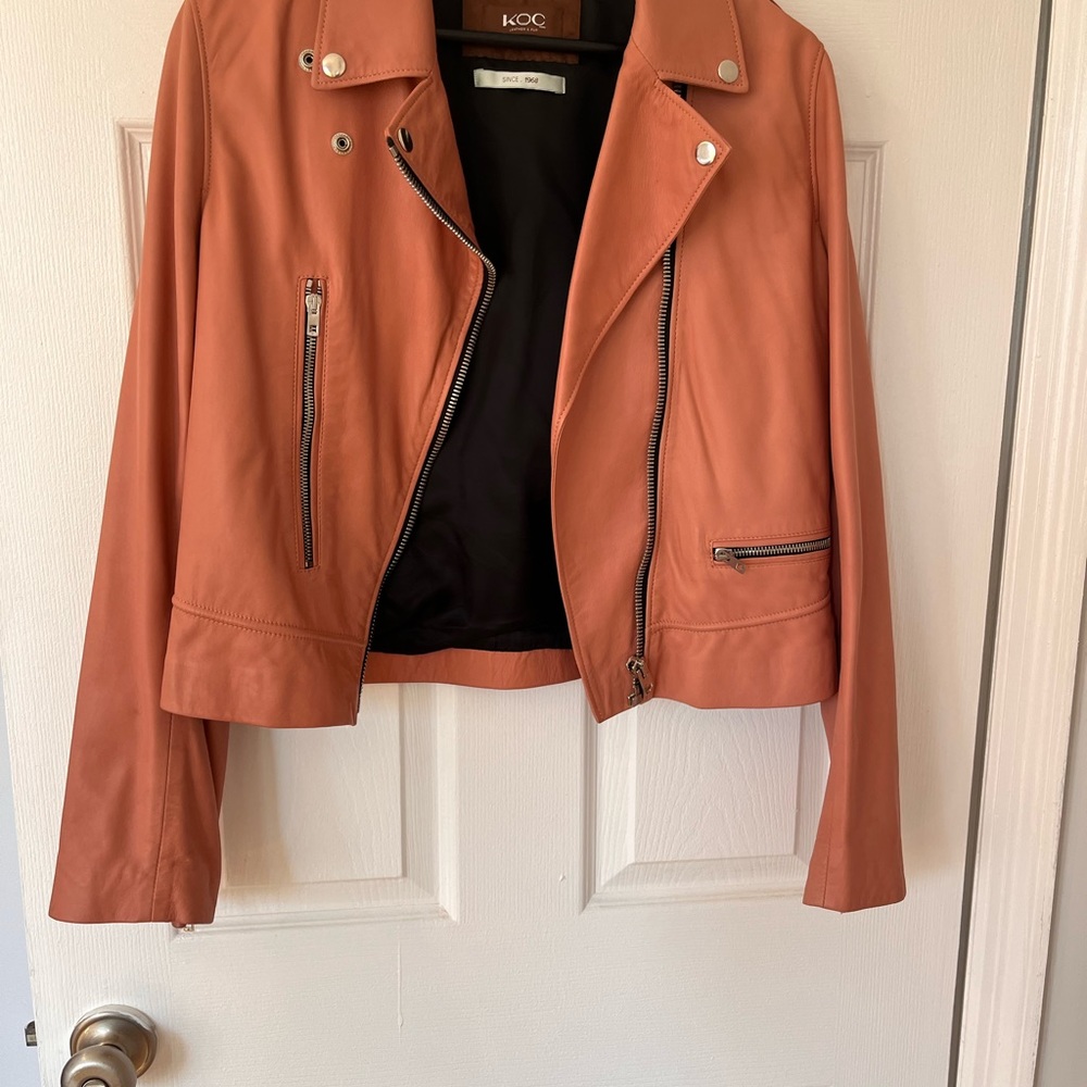 Pink Leather Jacket - Authentic Turkish Leather N… - image 6